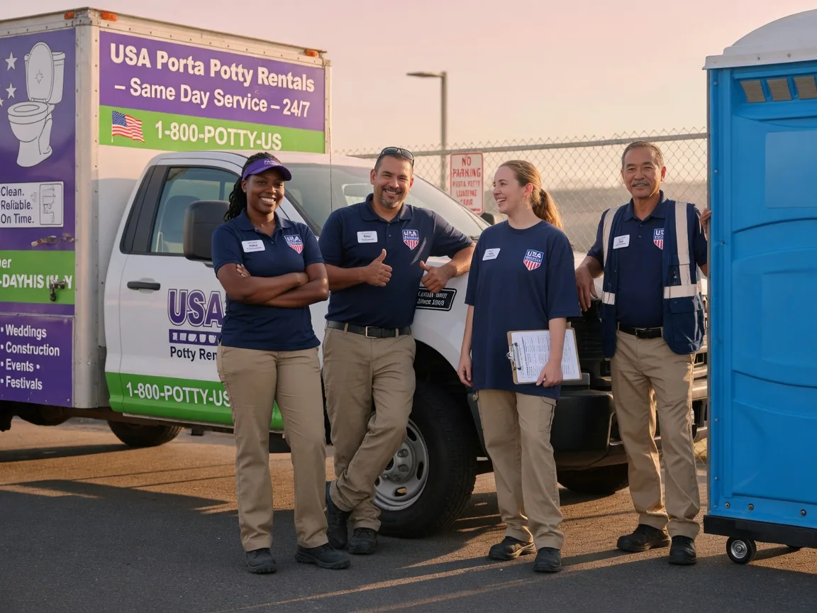 Porta Potty Rental company in Needles, CA